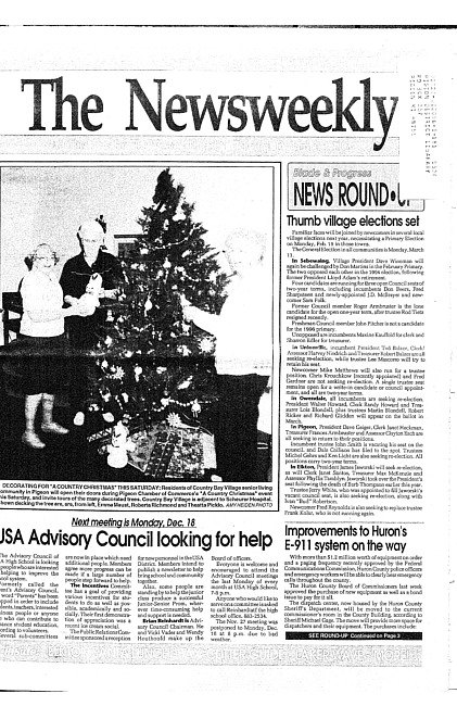 Clippings from The newsweekly. (1995 December 5)