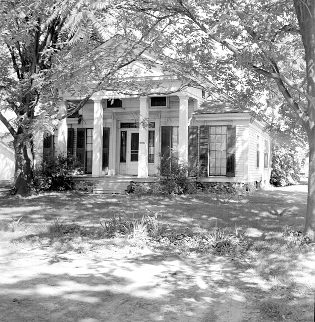 Historic Home on S. Main Street later moved to N. Territorial Trail