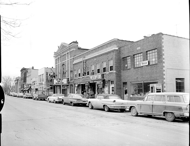 Penniman Ave. with original (Penn & Allen) Penniman Allen Theater
