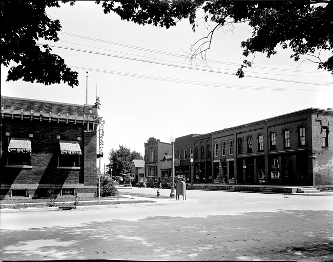 View of Liberty Street from Starkweather St.