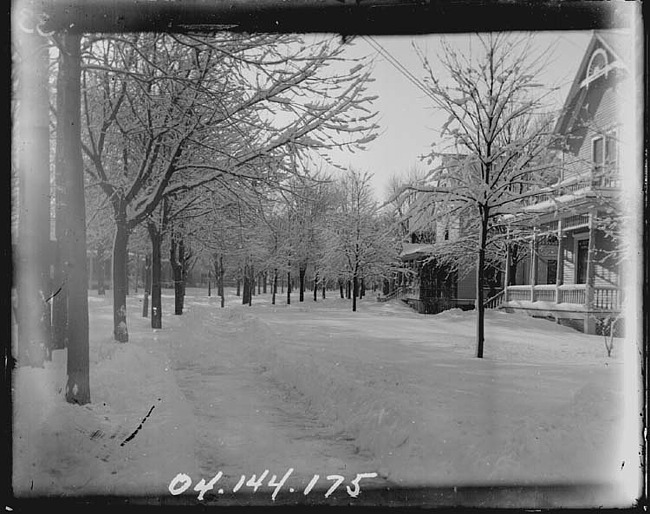 Penniman Street in the Winter