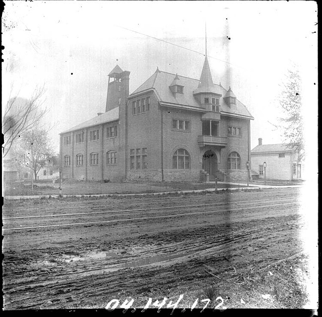 Plymouth Village Hall on Main Street