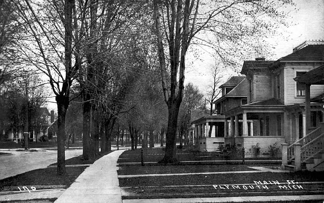 Main Street, Plymouth Mich.