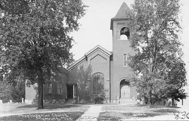 Presbyterian Church with Graveyard