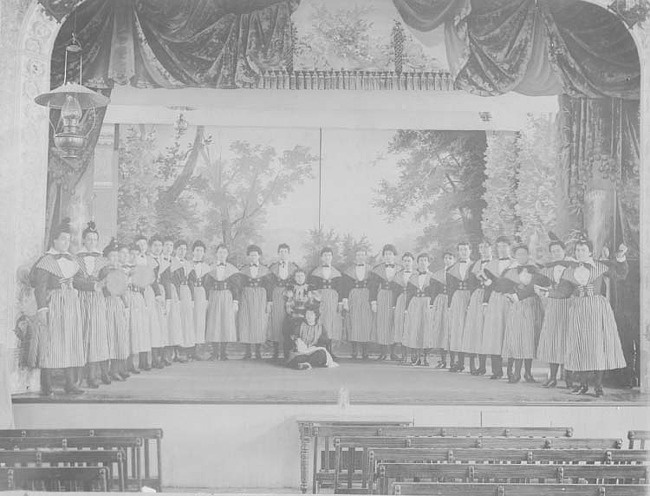 Stage of Opera House in Plymouth Town Hall