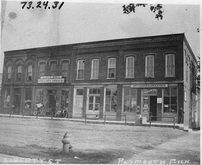Businesses on Liberty Street Prior to 1916