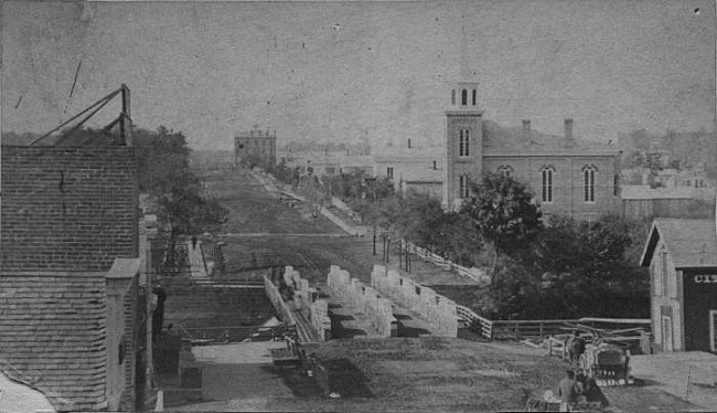 Franklin Avenue Bridge, 1858-1860, Lansing