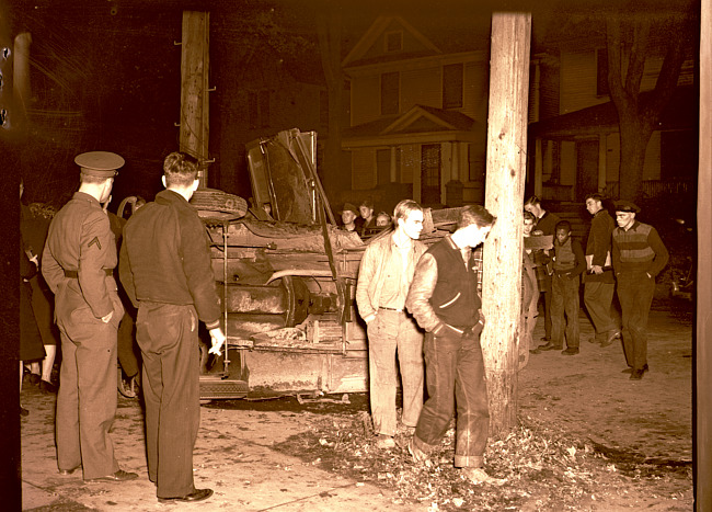 Auto Wreck, John and Vine Street