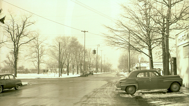 Cork Street and Lovers Lane Intersection