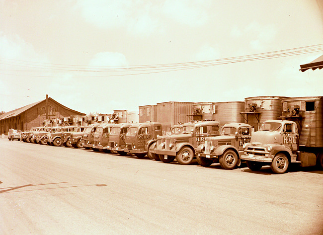 Hybel Produce Company Delivery Trucks