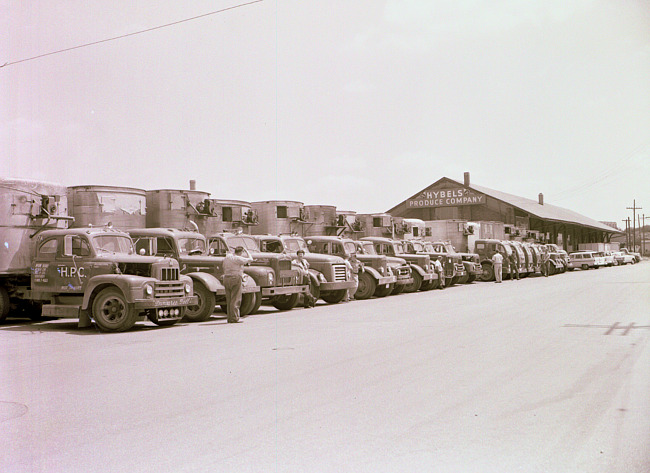 Hybel Produce Company Delivery Trucks (2)