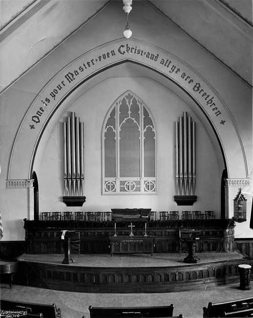 Altar of Plymouth Congregational Church, Lansing