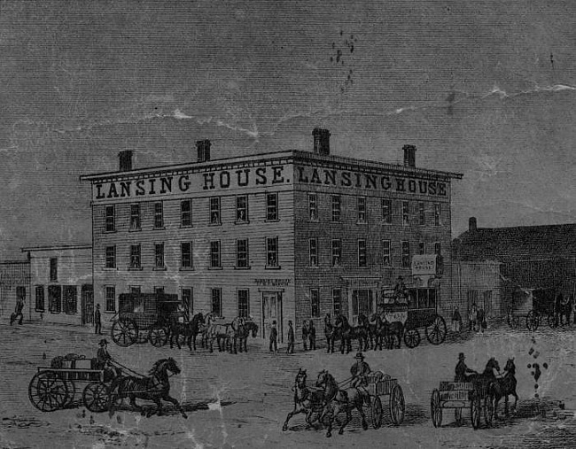 Print of Lansing House, Lansing