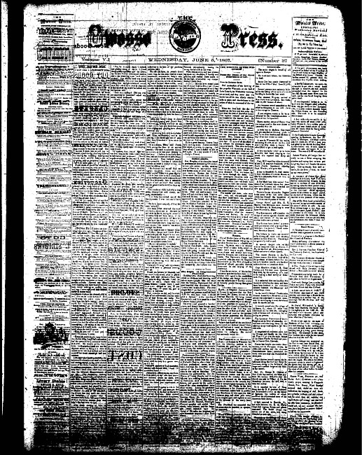 The Owosso Press. (1867 June 5)
