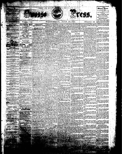 The Owosso Press. (1867 July 24)