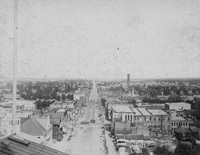 From Capitol, Looking East, Lansing