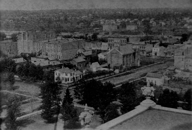 From Capitol, Looking Northeast, Lansing