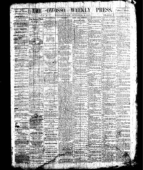 The Owosso Weekly Press. (1867 October 2)