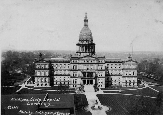 State Capitol 1923, Lansing