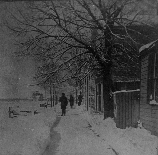 Allegan Street West from Washington Avenue, Lansing