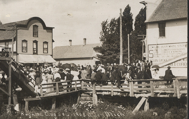 Regatta Aug 5 & 6 - 1908 Alden Mich.