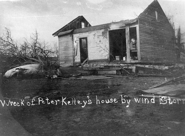 The Wreck of Peter Kelly's House