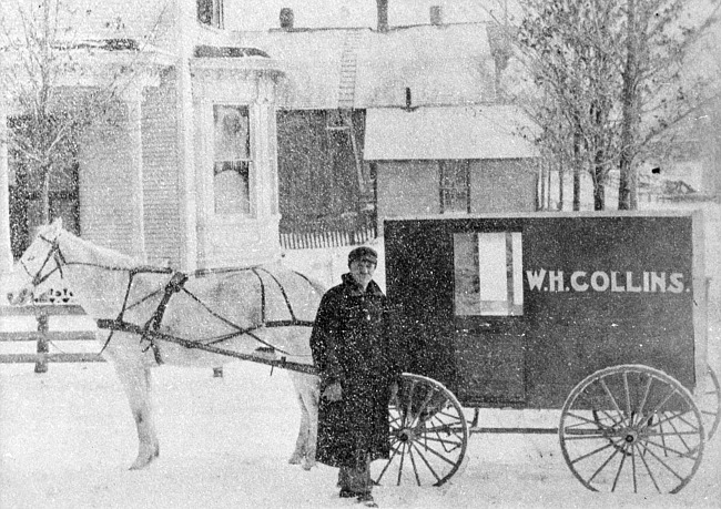 H.W. Collins Milk Wagon