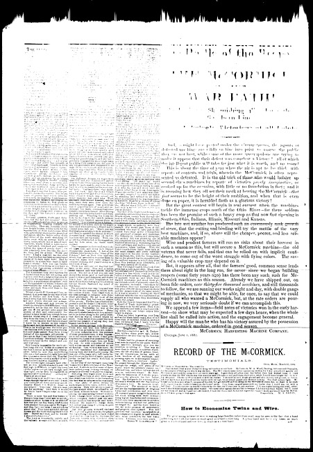 The Owosso Weekly Press. (1882 June 28)