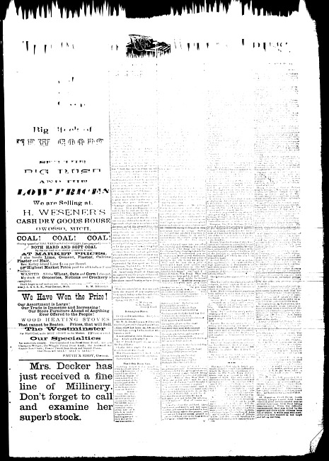 The Owosso Weekly Press. (1882 November 15)