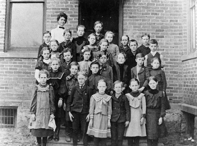 Young School Group circa 1890
