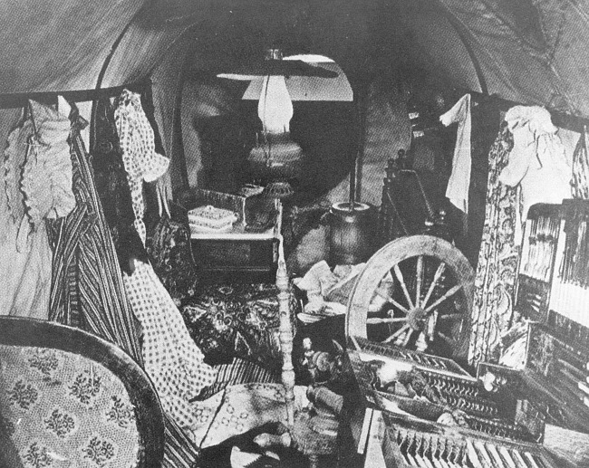 Covered Wagon Interior