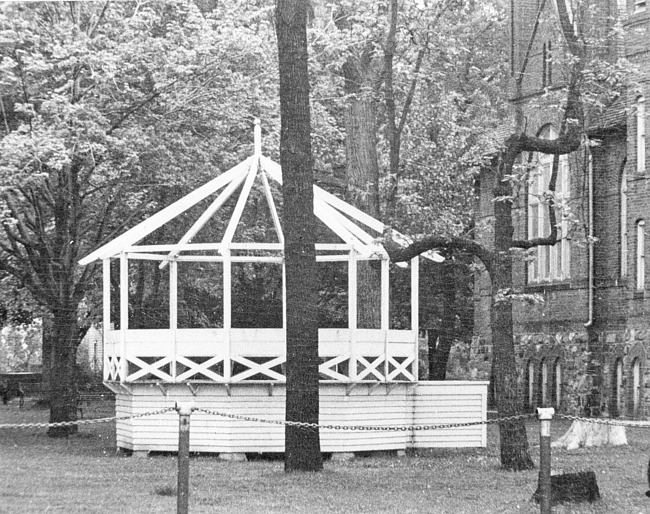 Band Stand in Stockbridge Town Square