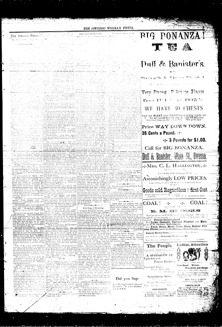 The Owosso Weekly Press. (1886 March 24)