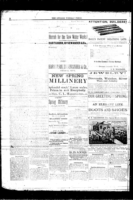 The Owosso Weekly Press. (1886 April 28)