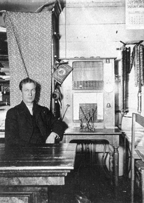 Edward Carley at the Switchboard