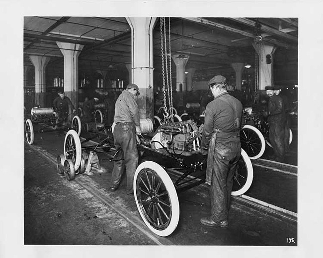 Ford Motor Company Model T assembly line