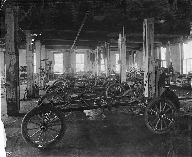 Interior of Krit Motor Car Company