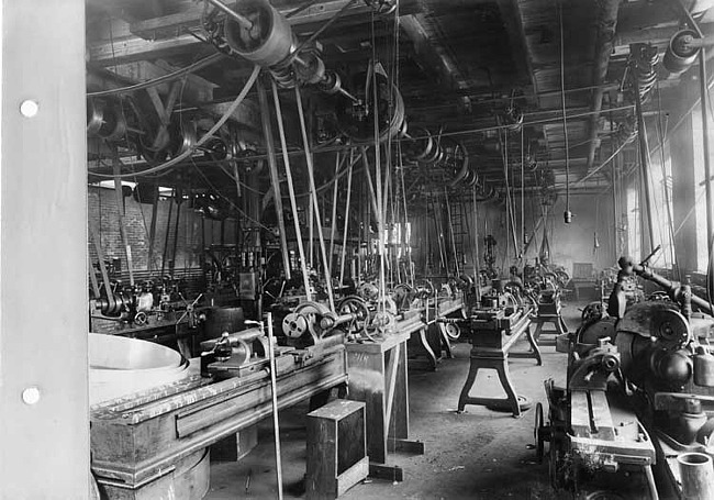 Interior of Kessler-Detroit Motor Car Company factory