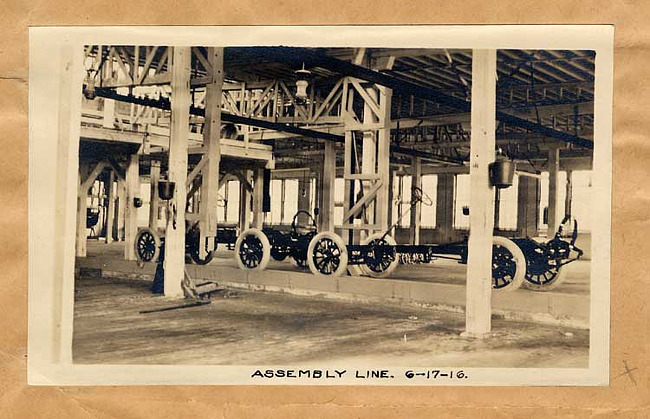 Liberty Motor Car Company assembly line