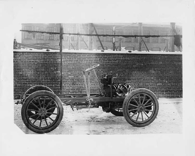 1903 Packard Model K bare chassis