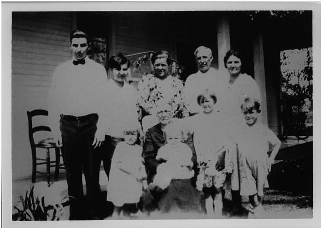 Ernestine Green and Family in 1930