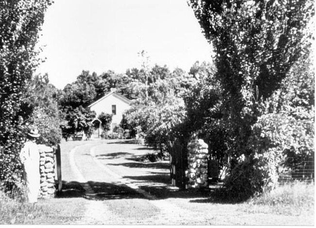 Entrance to Holzhauer Farm