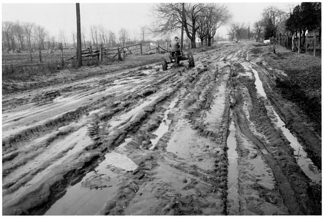 Muddy Clinton River Road