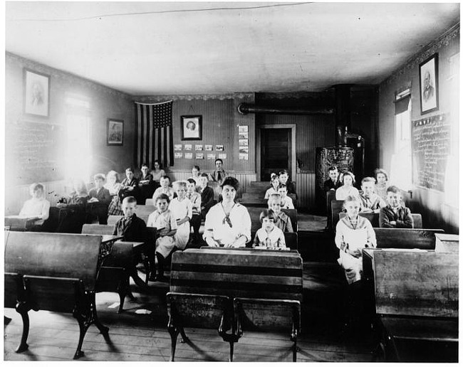 Plumbrook School, interior