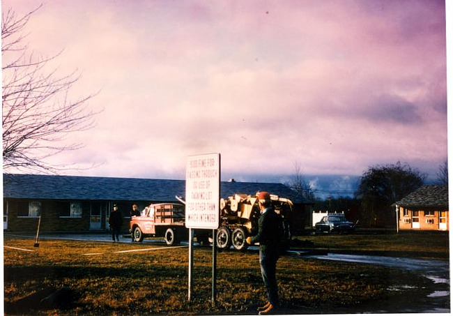 Sterling Inn construction preparation