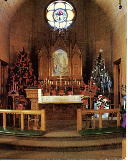St. Paul's Altar at Christmas