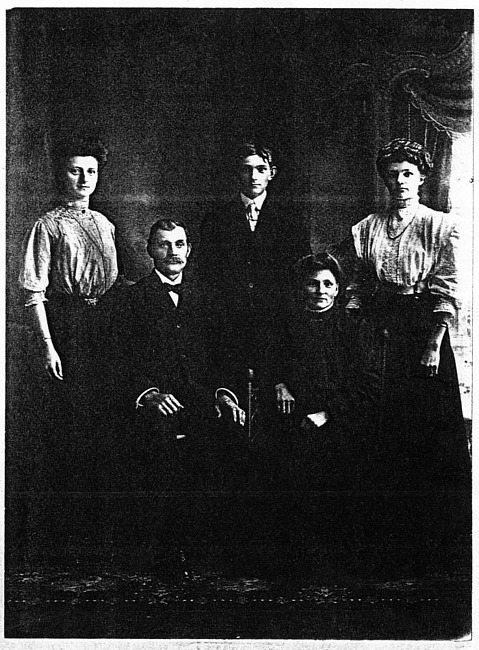 John and Martha Doebler family portrait
