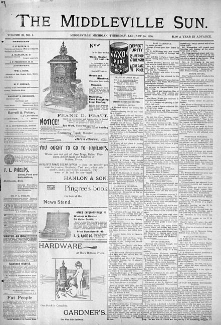 The Middleville sun. Vol. 28 no. 3 (1896 January 16)