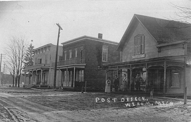 Wixom Post Office, c. 1909