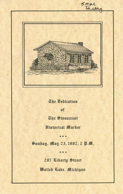 Dedication of the Stonecrest Historical Marker